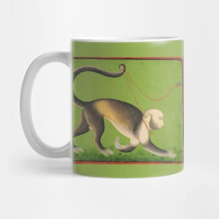 Indian Art: A Monumental Portrait of a Monkey Mug